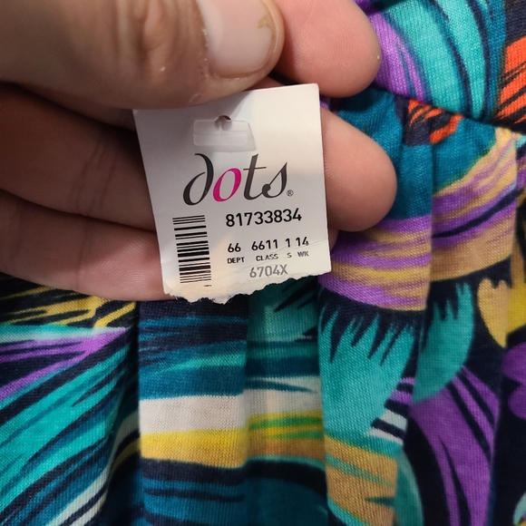 Dots strapless mixed print sundress - Picture 4 of 5